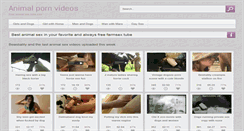 Desktop Screenshot of animalporn4you.com